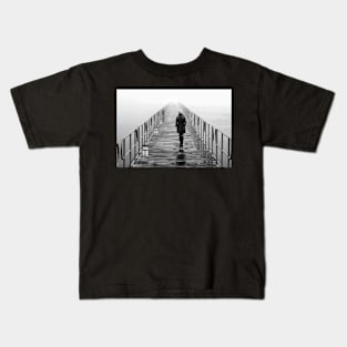 Lonely towards the unknown Kids T-Shirt